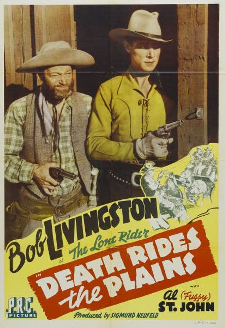 Death Rides The Plains (1943) Poster