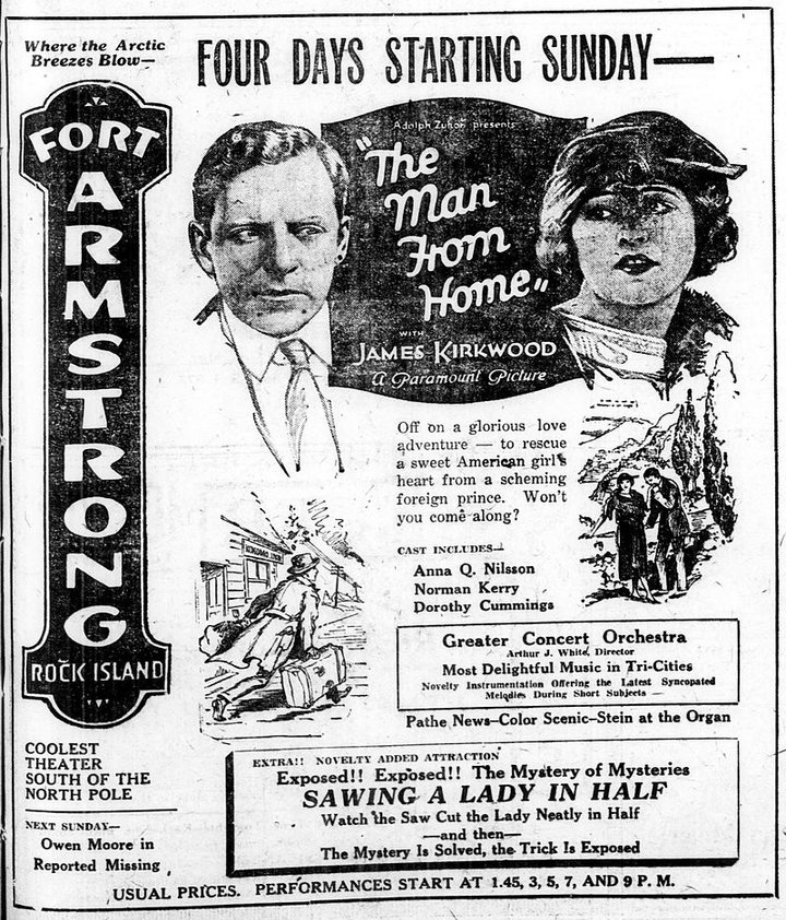 The Man From Home (1922) Poster