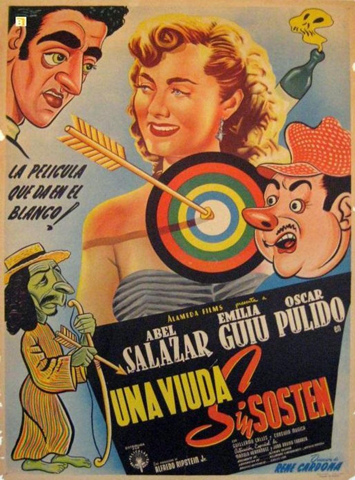 Una Viuda Sin Sostén (1951) Poster