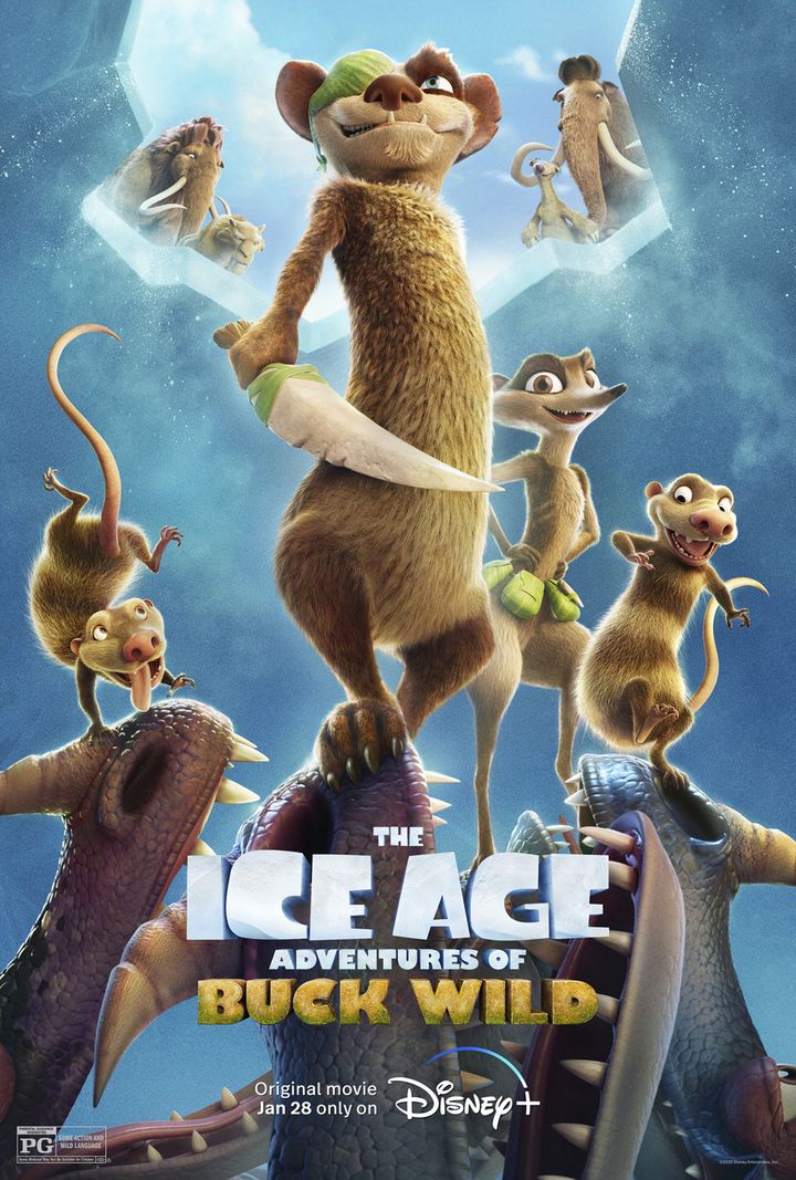 The Ice Age Adventures Of Buck Wild (2022) Poster