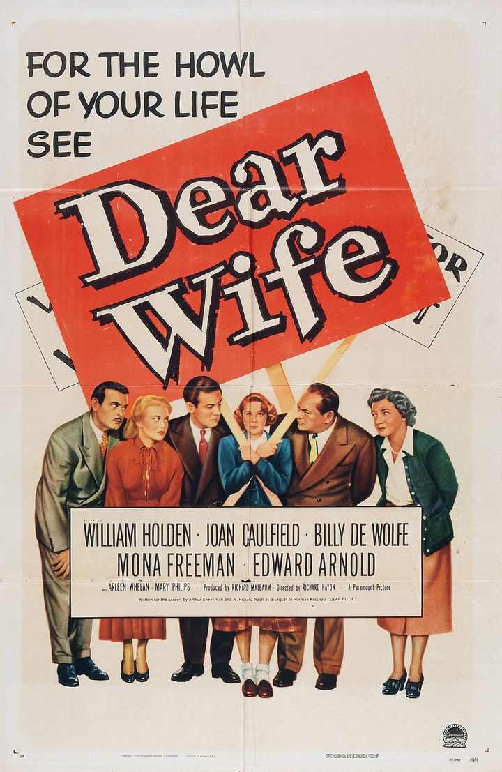 Dear Wife (1949) Poster