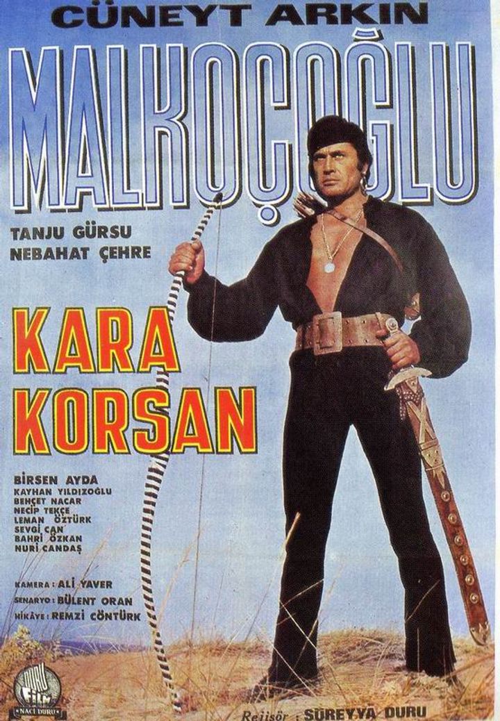 Malkoçoglu - Kara Korsan (1968) Poster