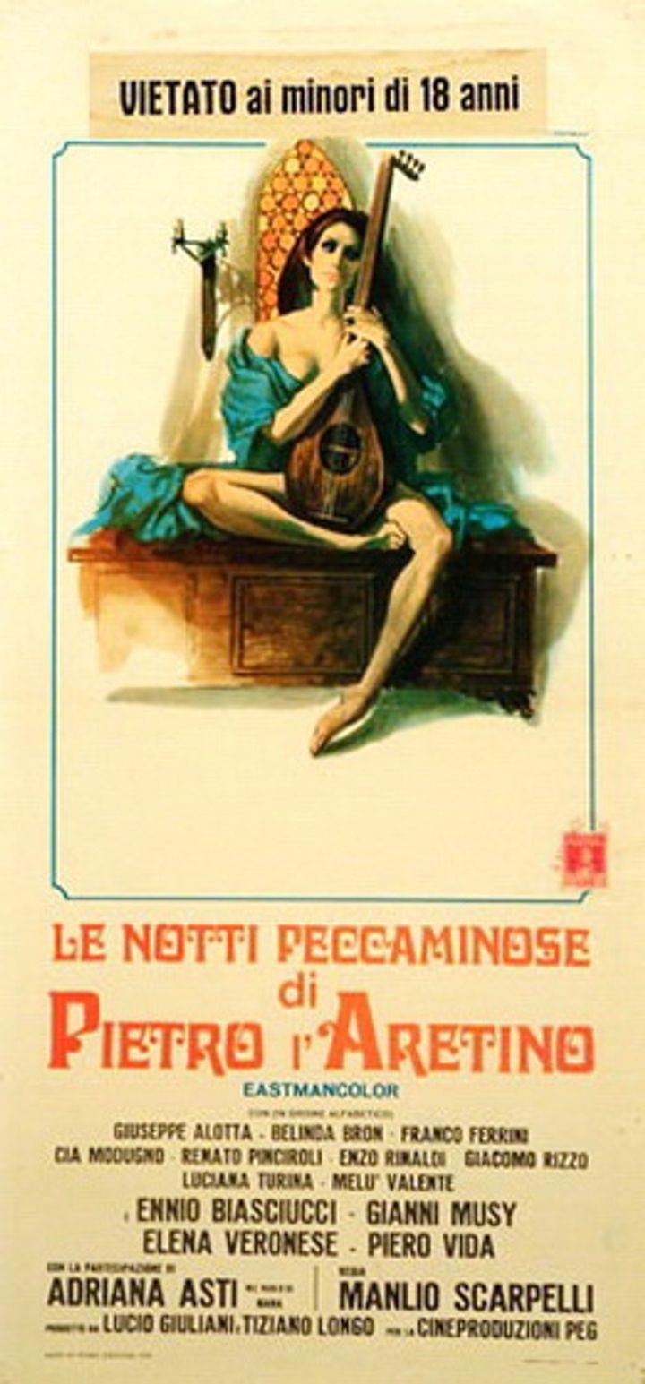 Le Notti Peccaminose Di Pietro L'aretino (1972) Poster