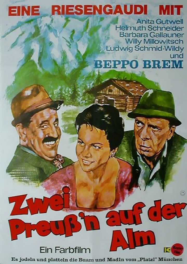 Zwei Matrosen Auf Der Alm (1958) Poster