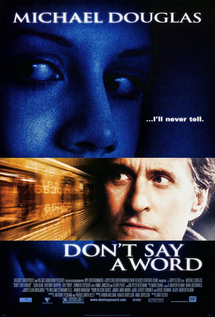 Don't Say A Word (2001) Poster