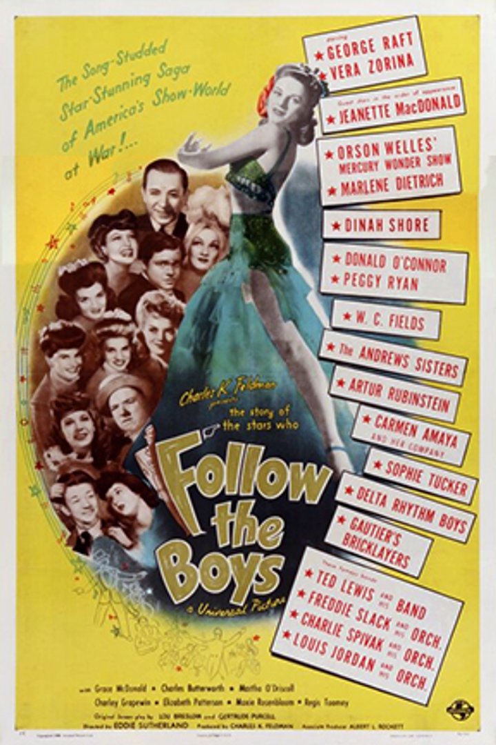 Follow The Boys (1944) Poster