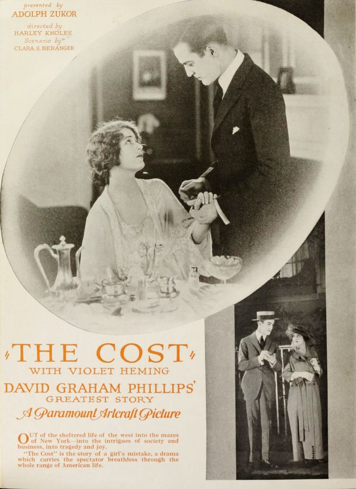 The Cost (1920) Poster