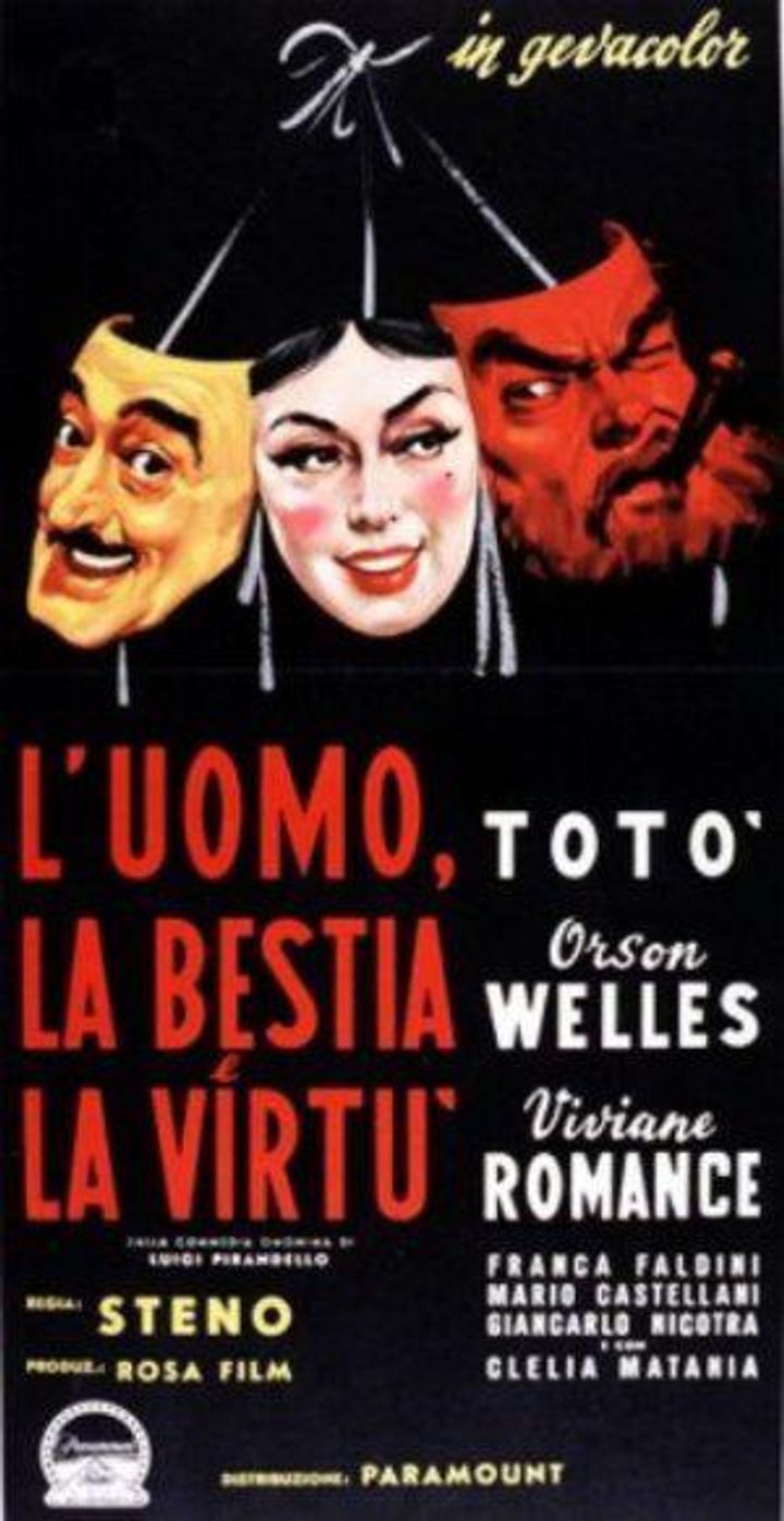 L'uomo La Bestia E La Virtù (1953) Poster