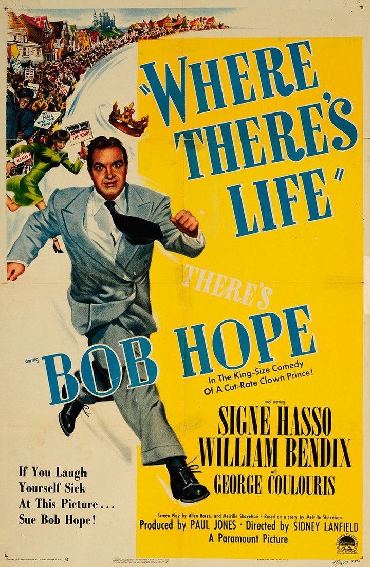 Where There's Life (1947) Poster