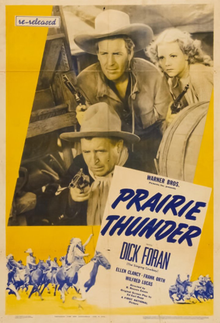 Prairie Thunder (1937) Poster