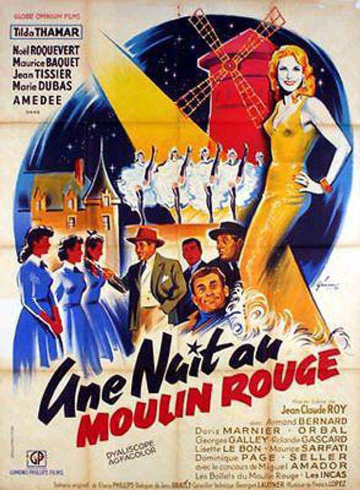 Une Nuit Au Moulin-rouge (1957) Poster