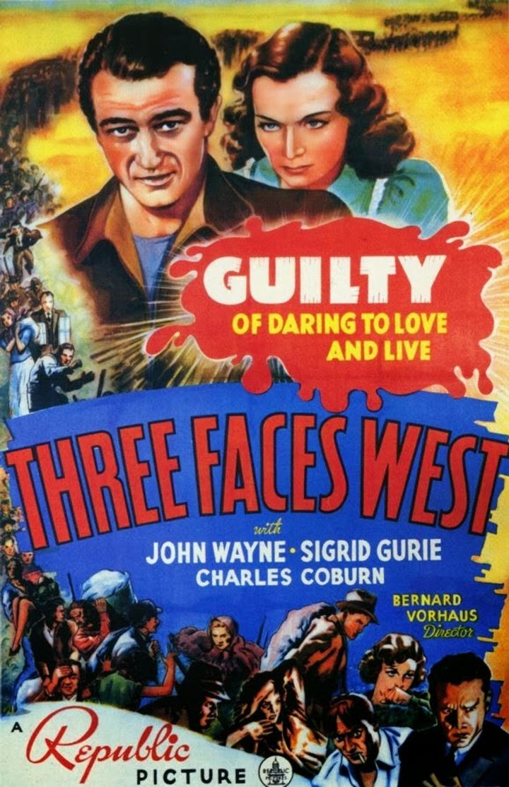 Three Faces West (1940) Poster