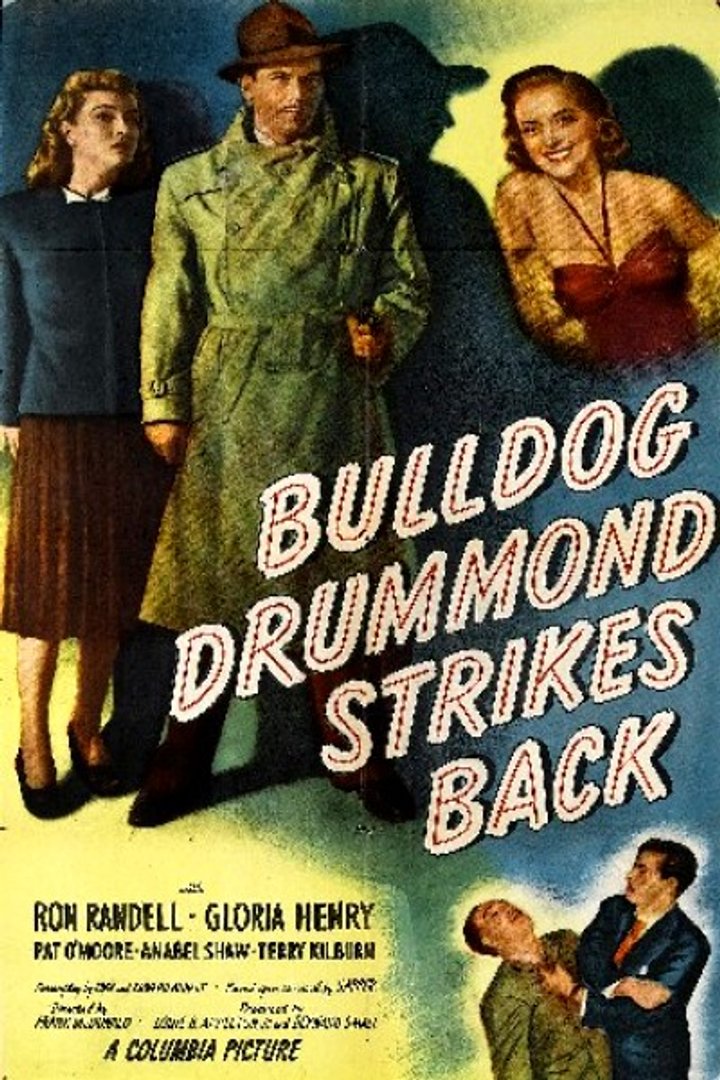 Bulldog Drummond Strikes Back (1947) Poster