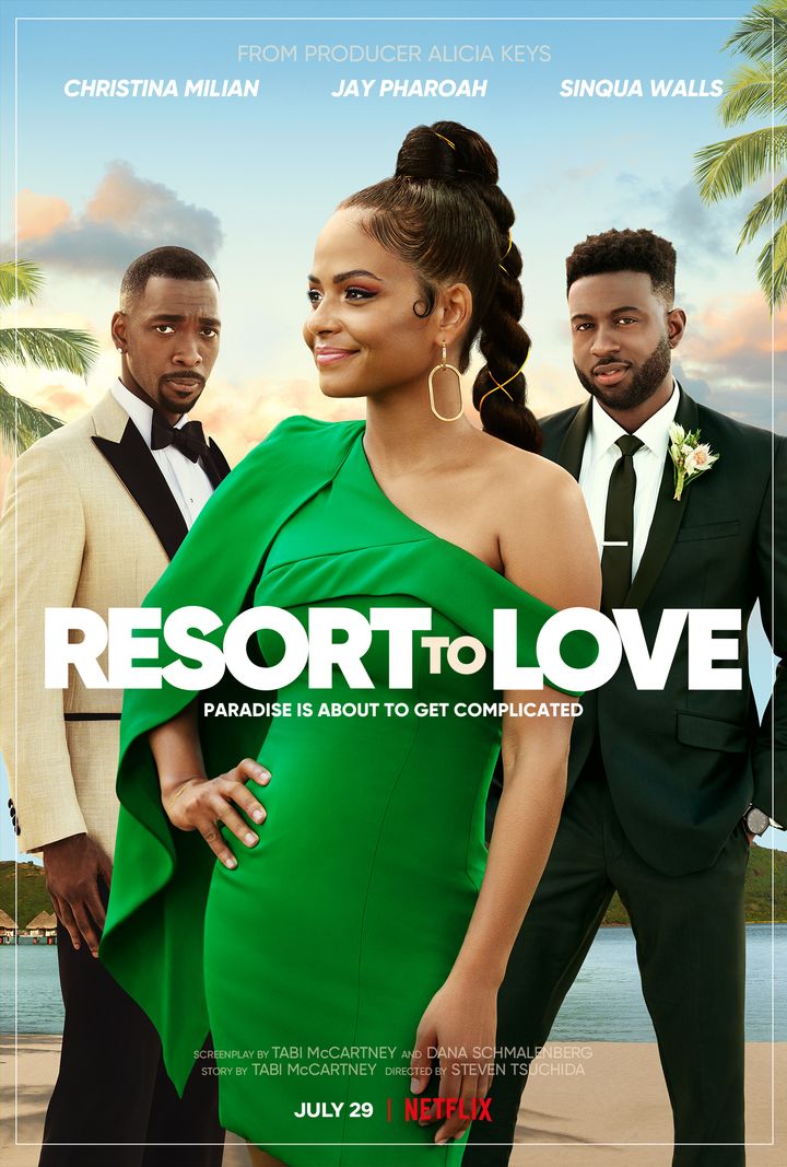 Resort To Love (2021) Poster