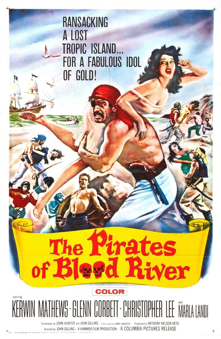 The Pirates Of Blood River (1962) Poster