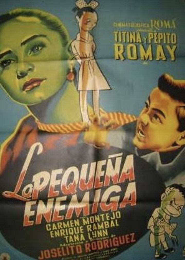 La Pequeña Enemiga (1956) Poster