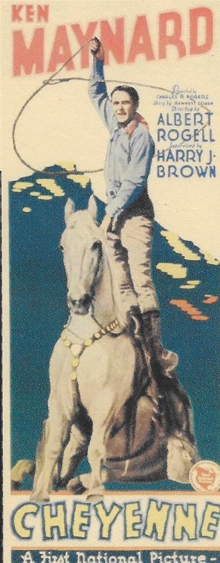 Cheyenne (1929) Poster