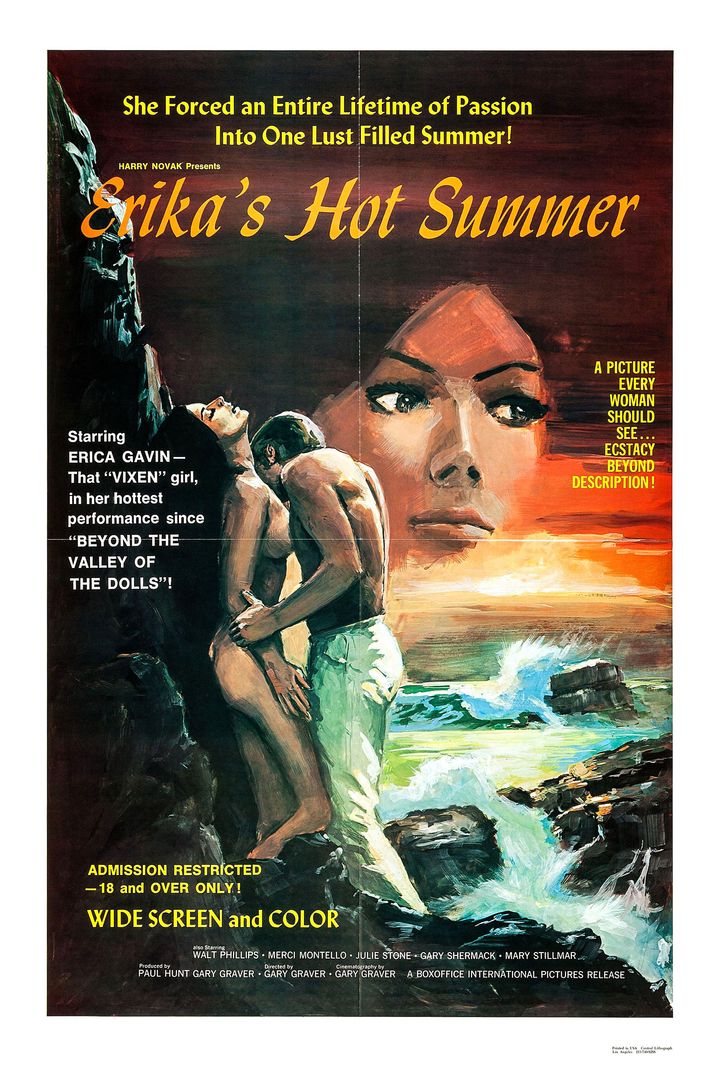 Erika's Hot Summer (1971) Poster