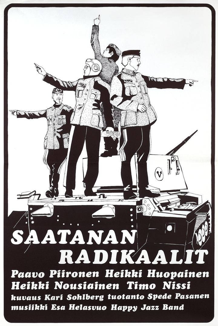 Saatanan Radikaalit (1971) Poster