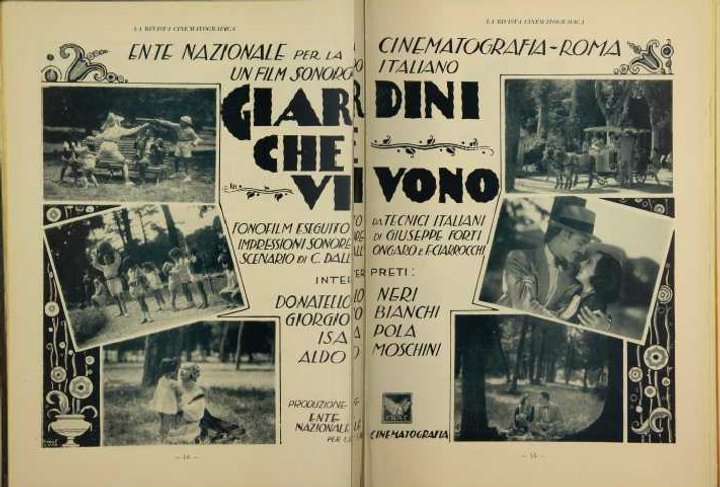 Giardini Che Vivono (1930) Poster