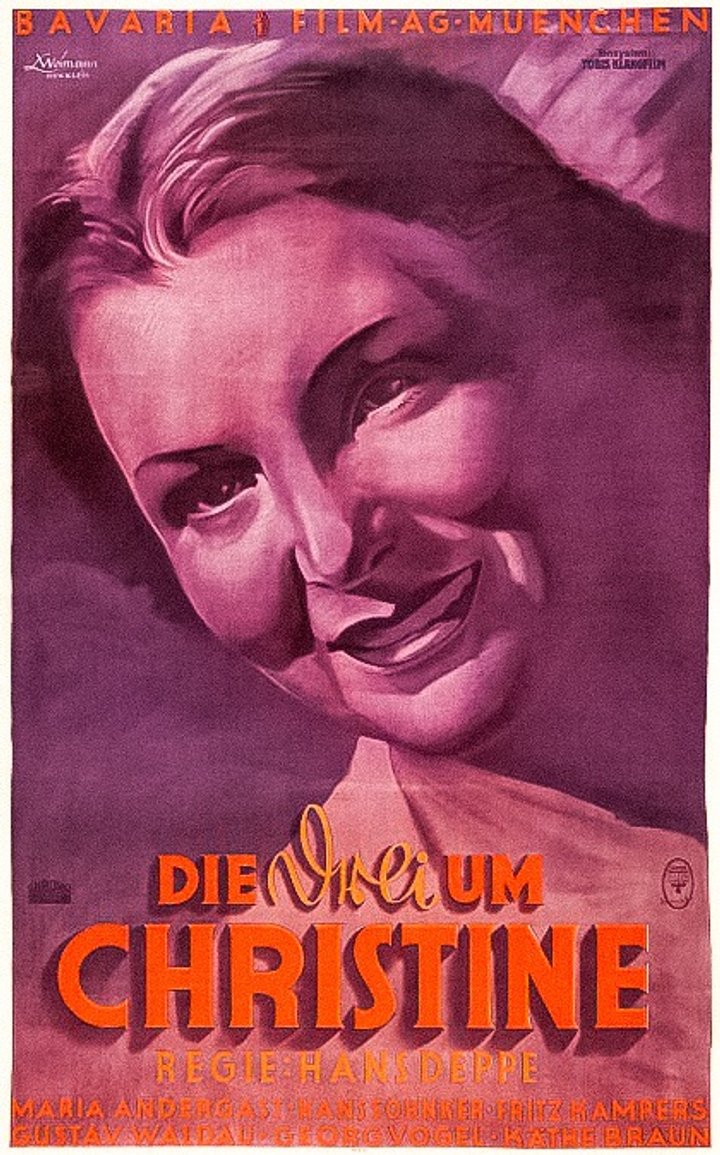 Die Drei Um Christine (1936) Poster