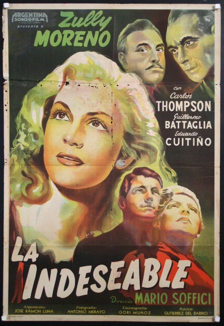 La Indeseable (1952) Poster