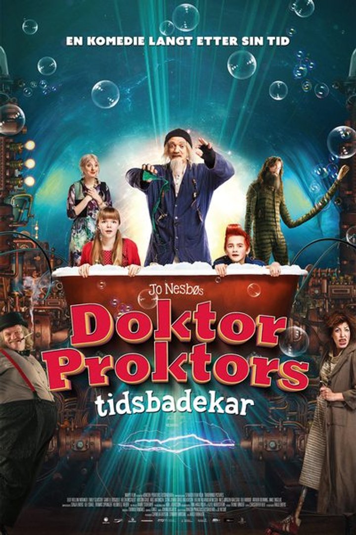 Doktor Proktors Tidsbadekar (2015) Poster