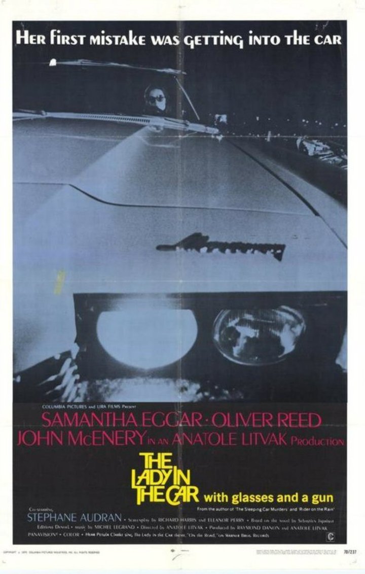 The Lady In The Car With Glasses And A Gun (1970) Poster