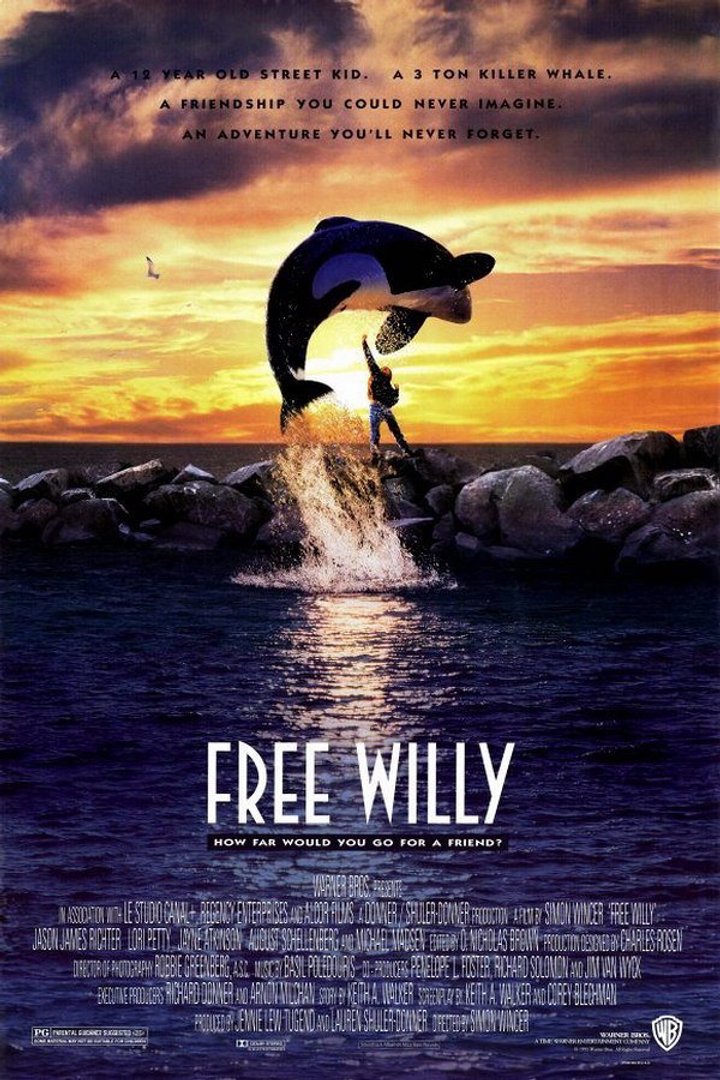 Free Willy (1993) Poster