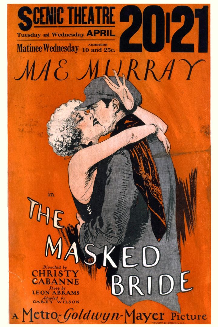 The Masked Bride (1925) Poster