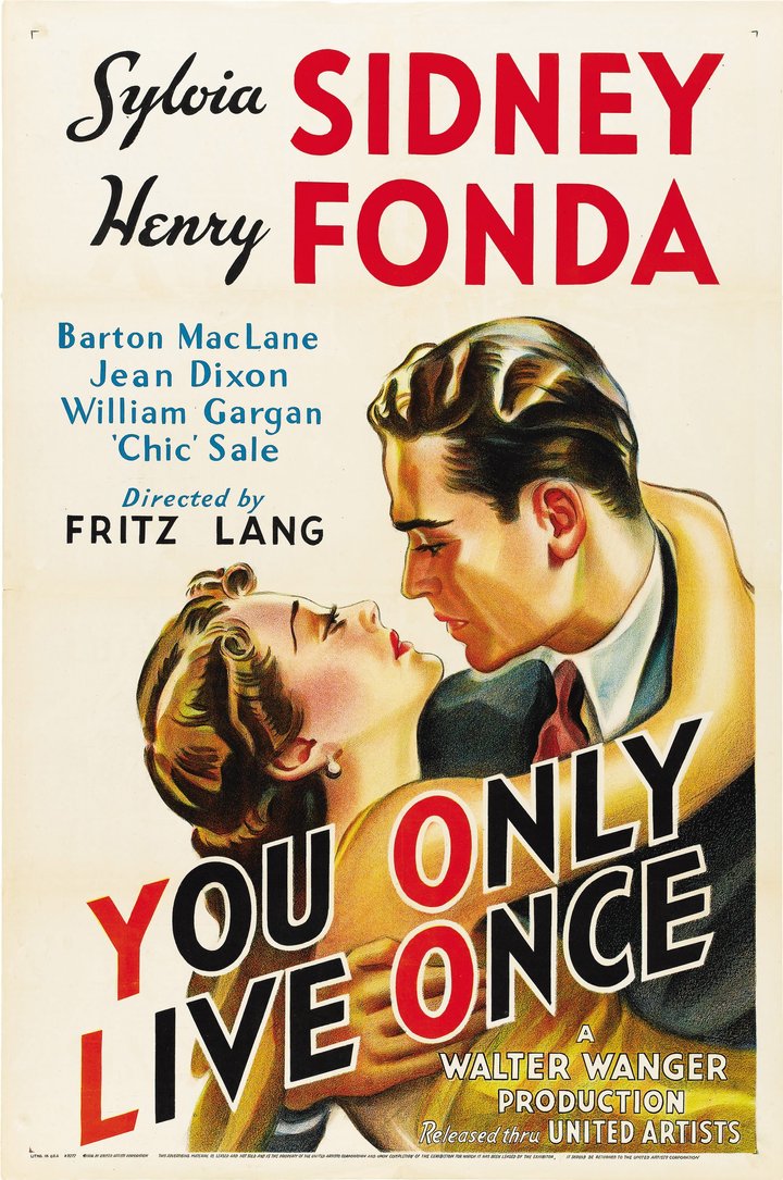 You Only Live Once (1937) Poster