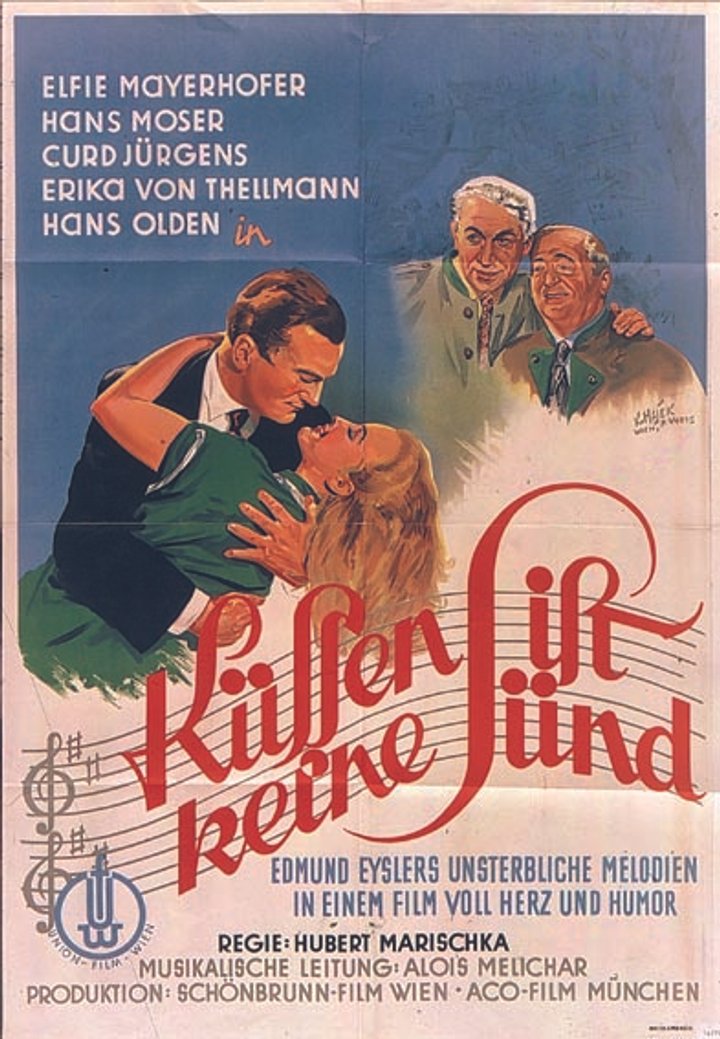 Küssen Ist Keine Sünd (1950) Poster