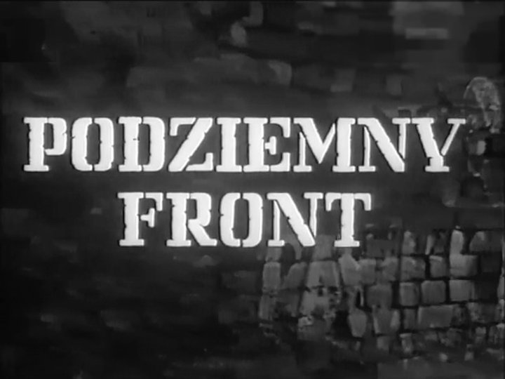 Podziemny Front (1965) Poster