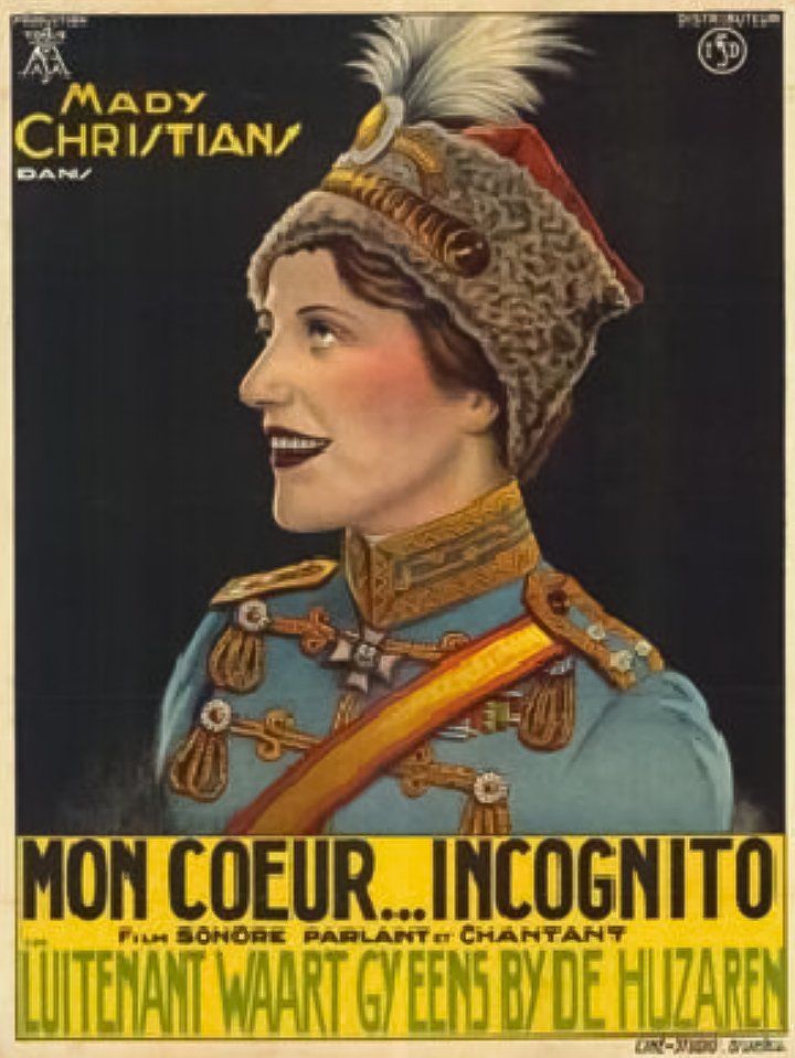 Mon Coeur Incognito (1931) Poster