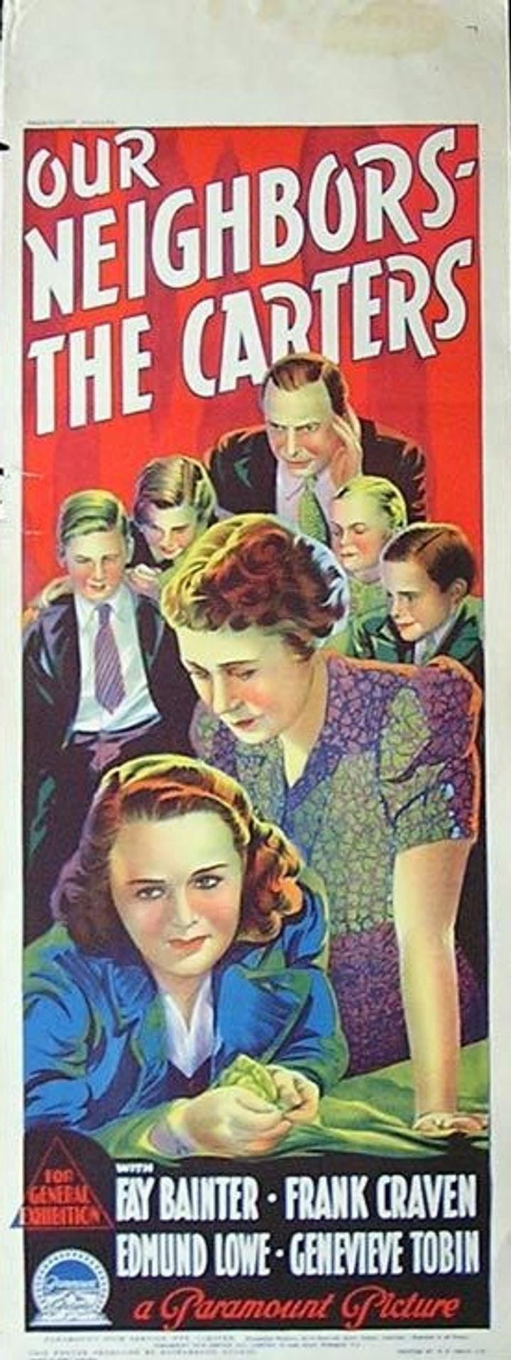 Our Neighbors - The Carters (1939) Poster