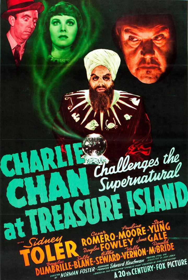 Charlie Chan At Treasure Island (1939) Poster