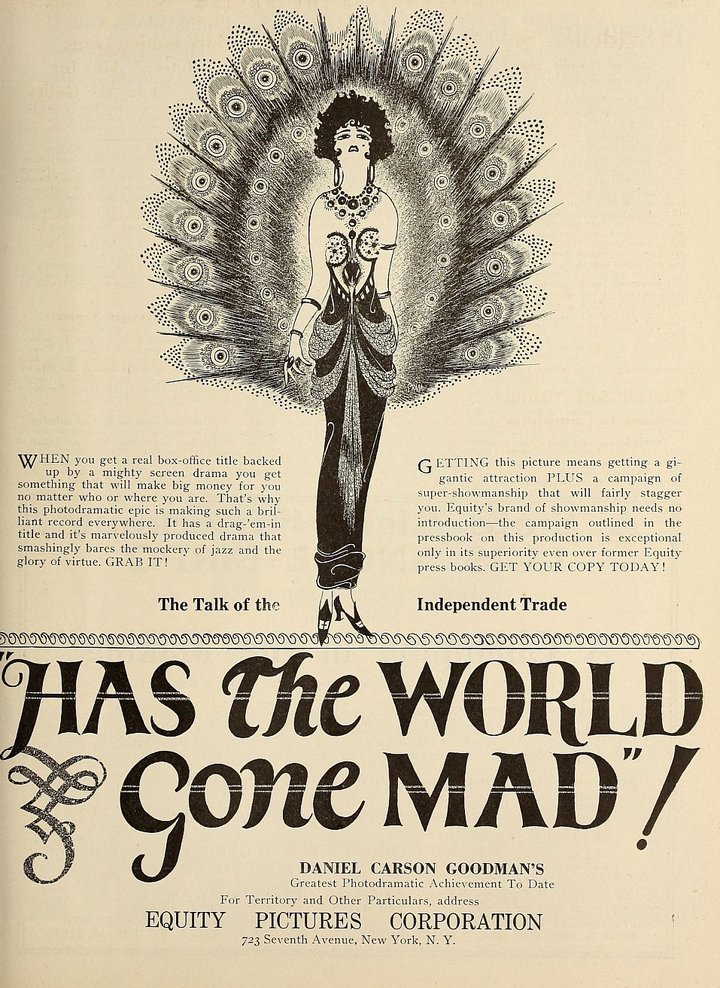 Has The World Gone Mad! (1923) Poster