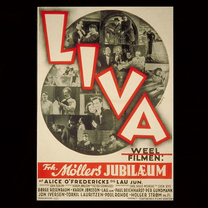 Frk. Møllers Jubilæum (1937) Poster