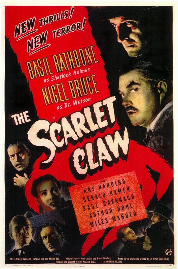 The Scarlet Claw (1944) Poster