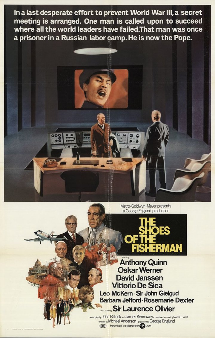 The Shoes Of The Fisherman (1968) Poster