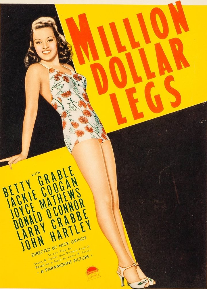 Million Dollar Legs (1939) Poster