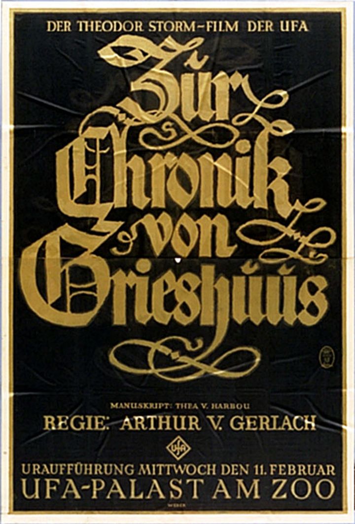 Zur Chronik Von Grieshuus (1925) Poster