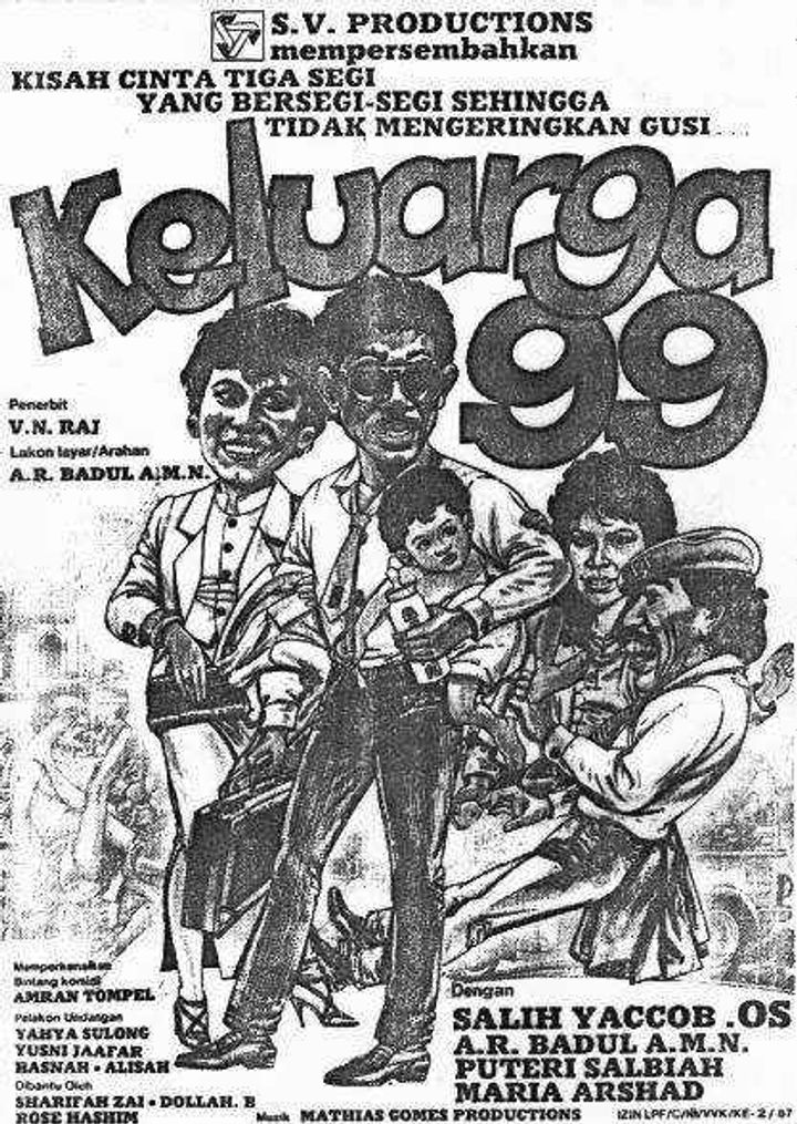 Keluarga 99 (1987) Poster