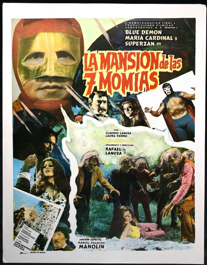 La Mansión De Las 7 Momias (1977) Poster