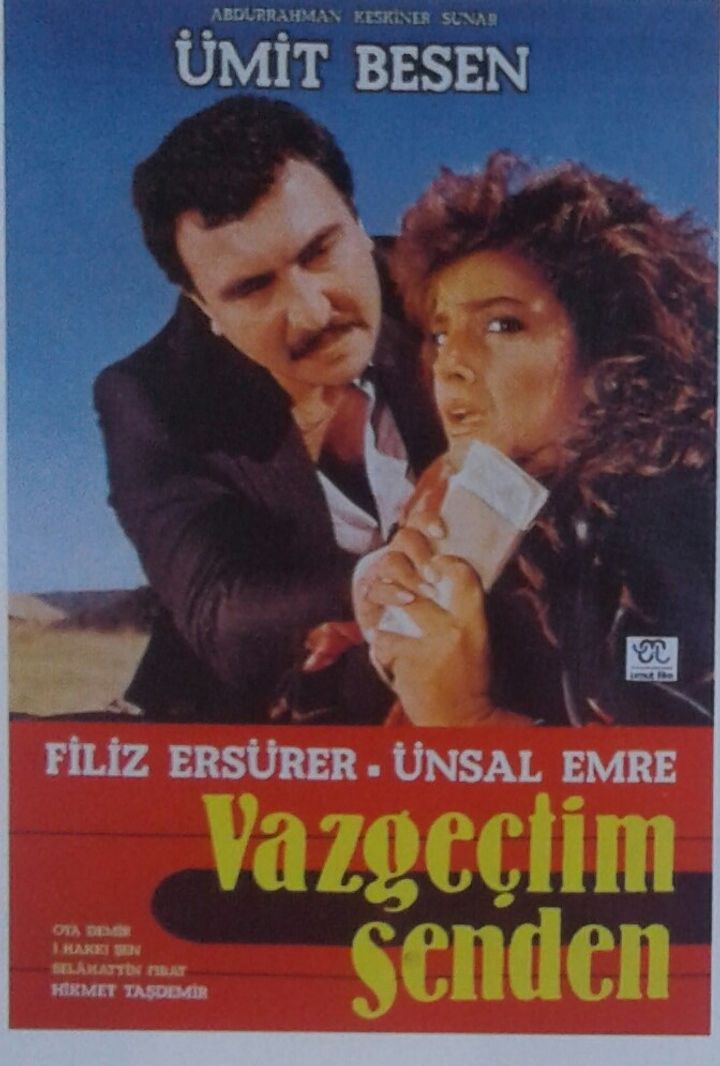 Vazgeçtim Senden (1985) Poster