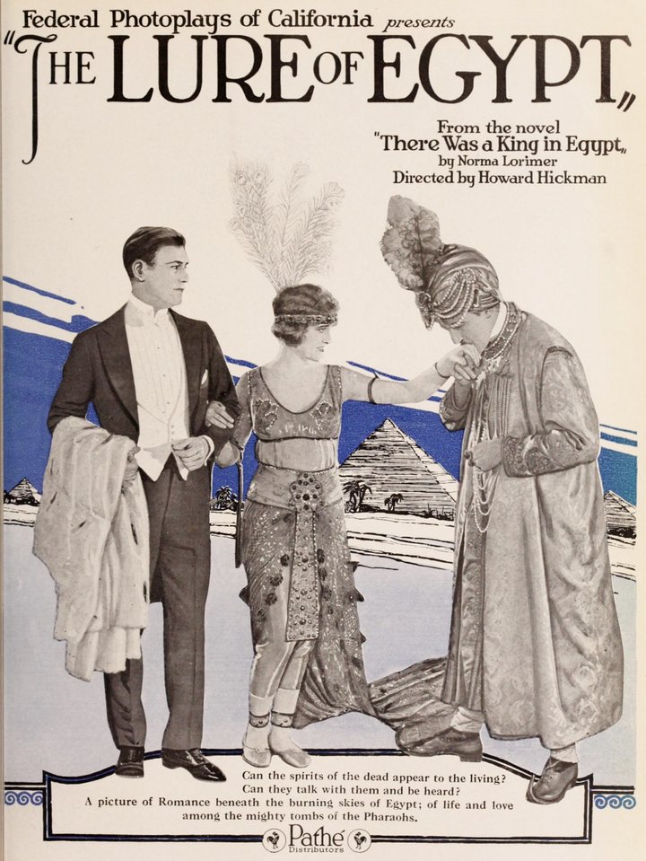 The Lure Of Egypt (1921) Poster