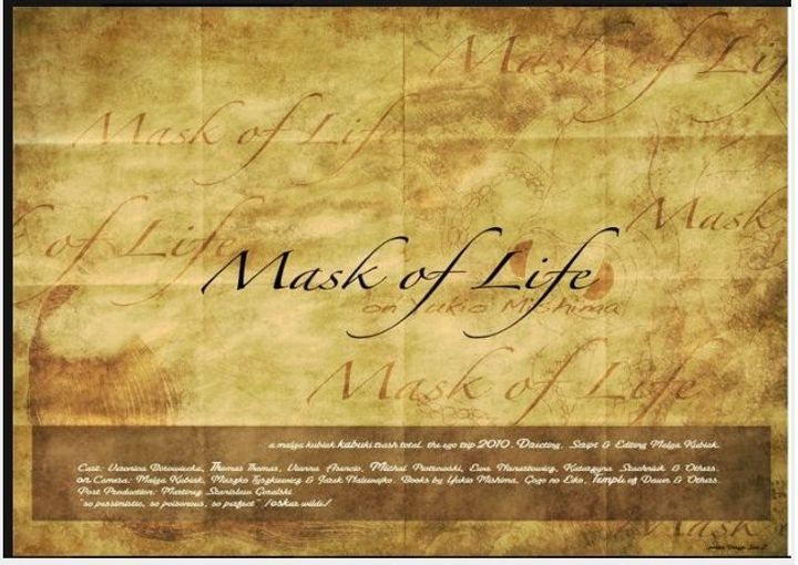 Mask Of Life On Yukio Mishima (2010) Poster