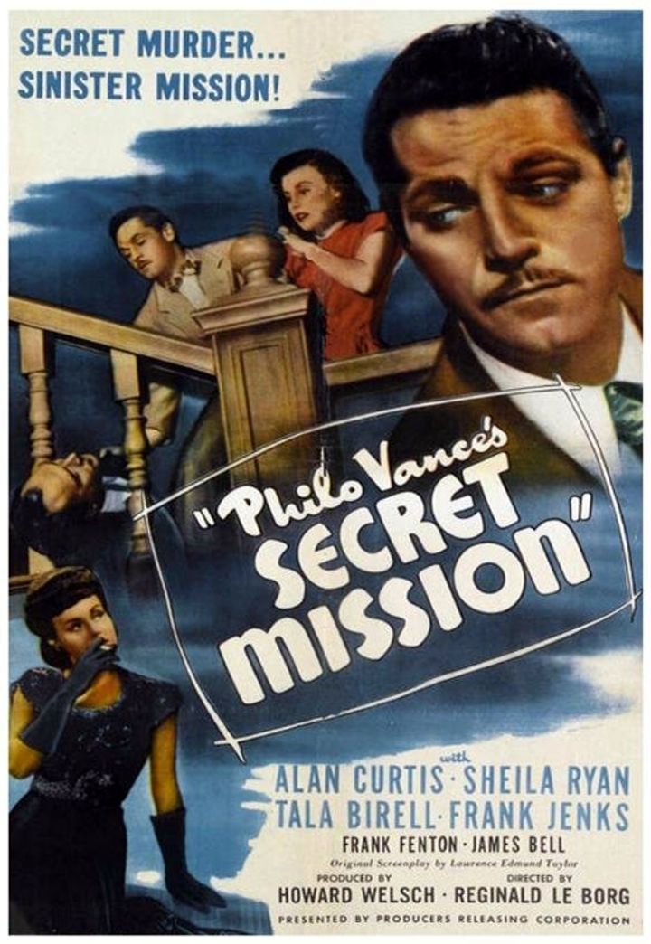 Philo Vance's Secret Mission (1947) Poster