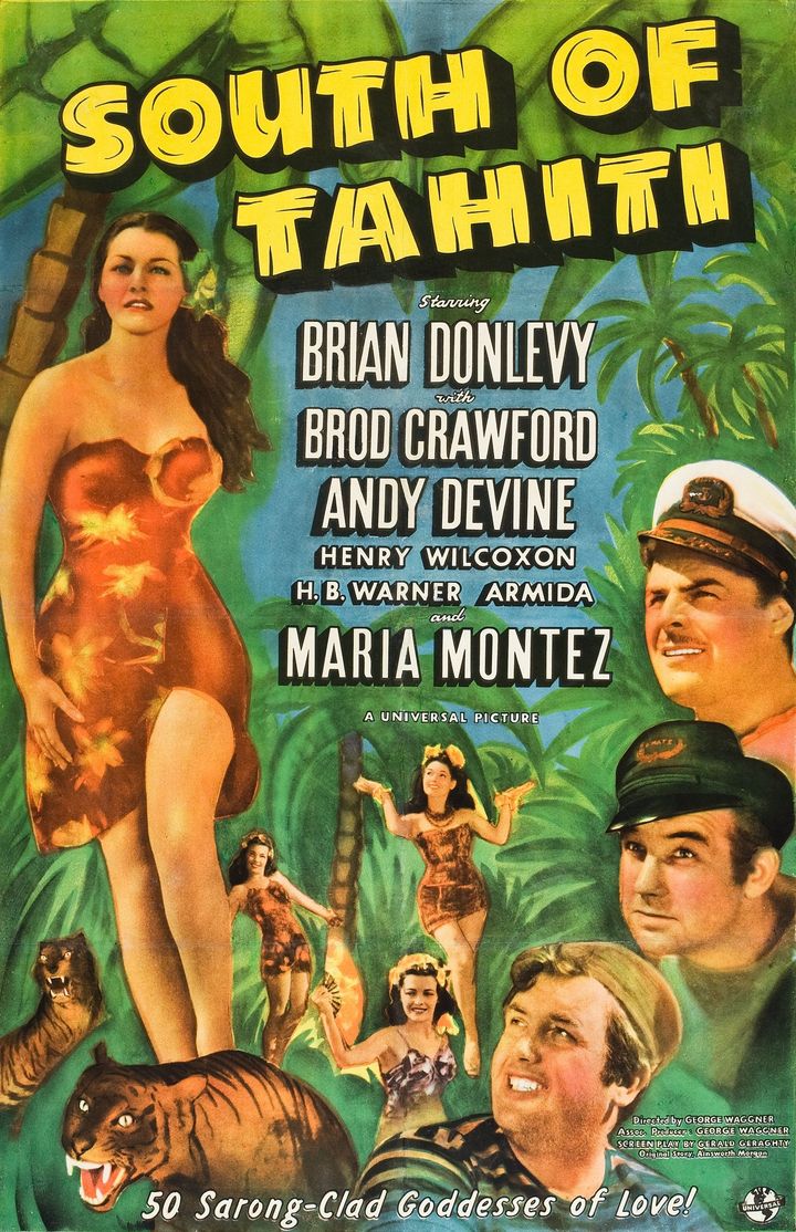 South Of Tahiti (1941) Poster