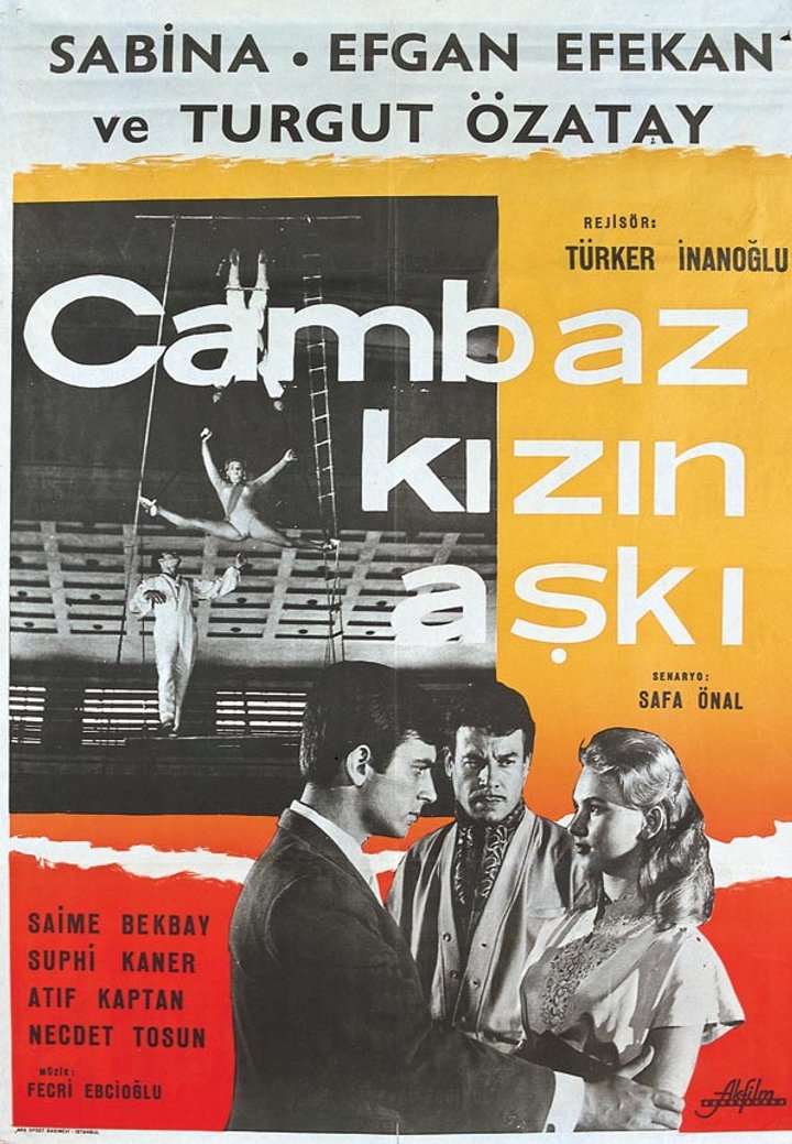 Cambaz Kizin Aski (1961) Poster